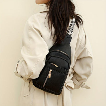 Eco Friendly Faux Leather Sling Purse Bag