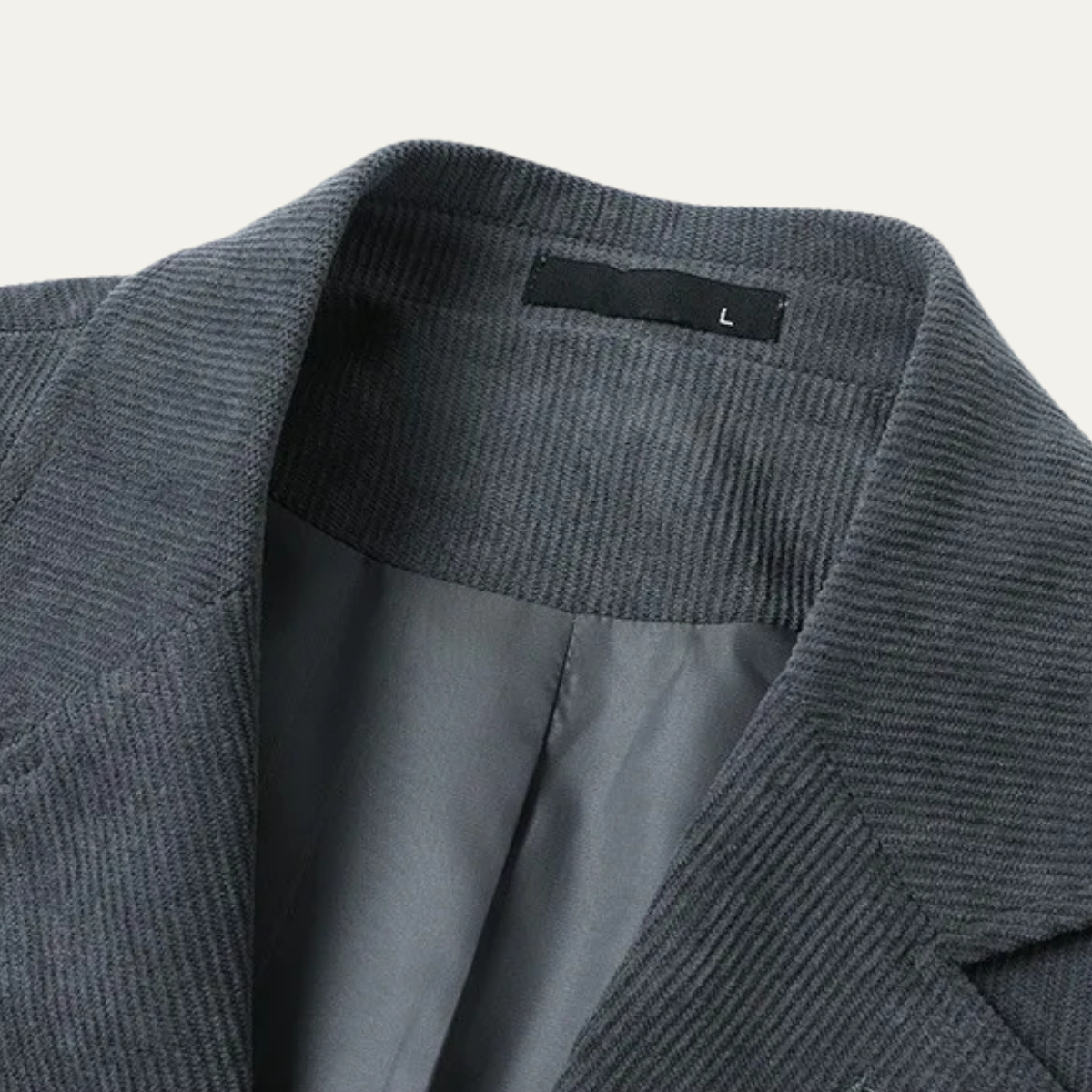 Classic Men's Textured Cord Blazer