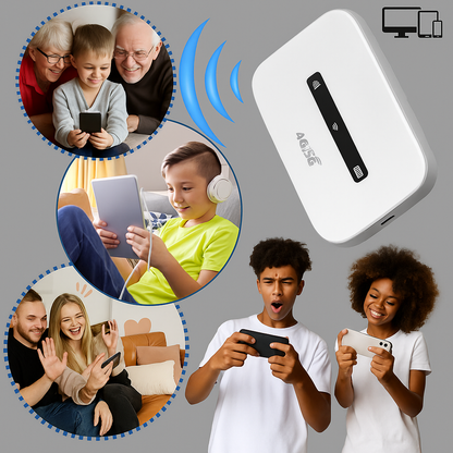 Compact Mobile Wi-Fi Hotspot