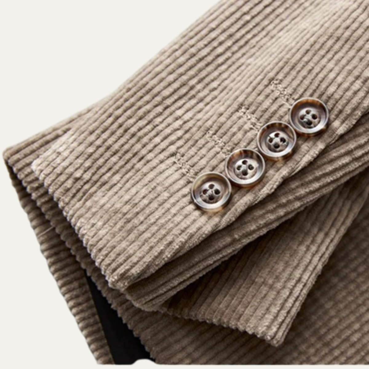 Men's Slim Fit Corduroy Casual Blazer Jacket