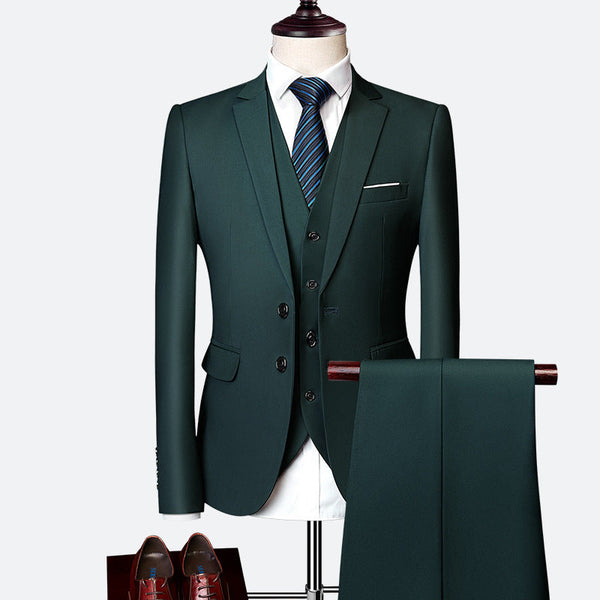 Stylish 3 Piece Slim Fit Suit for Men