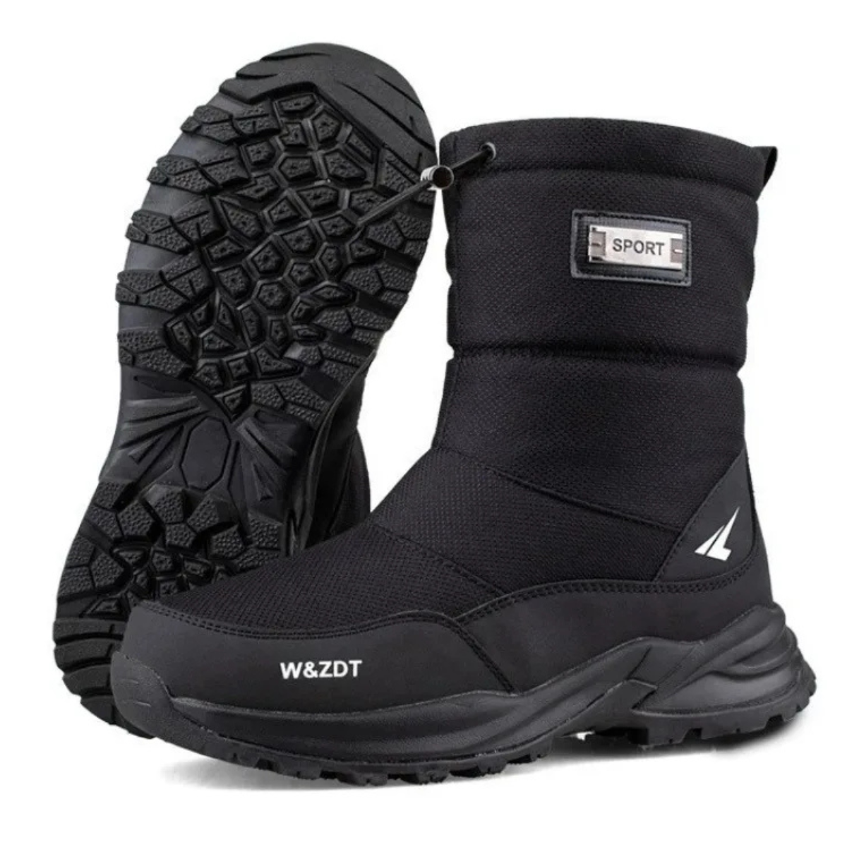 Warm Waterproof Men's Insulated Hiking Boots