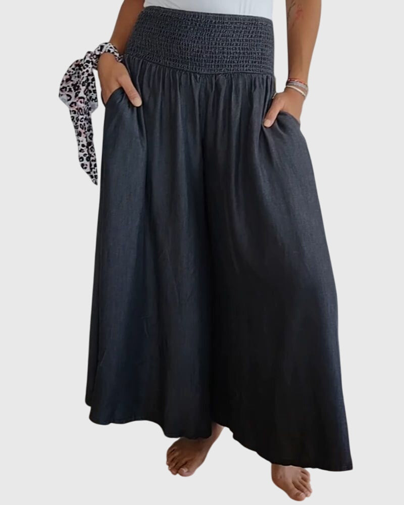 Soft Isabella Elastic Waist Pants