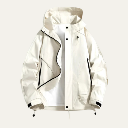 Waterproof Mens Lightweight Windbreaker Jacket