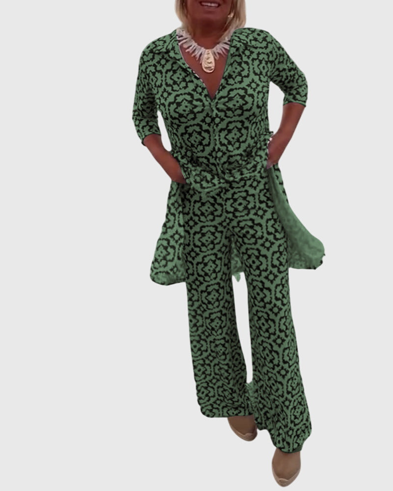 Classic Lace Women's 2 Piece Outfit