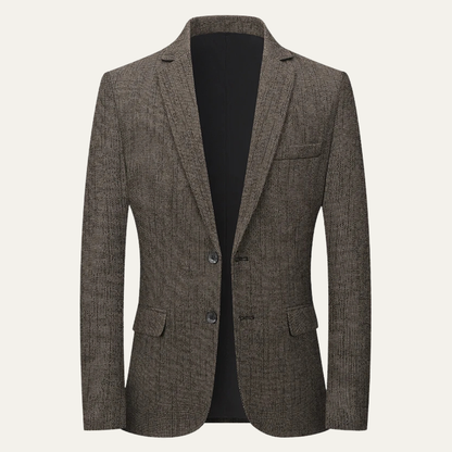 Slim Fit Men's Two Button Classic Blazer Jacket - Nocini