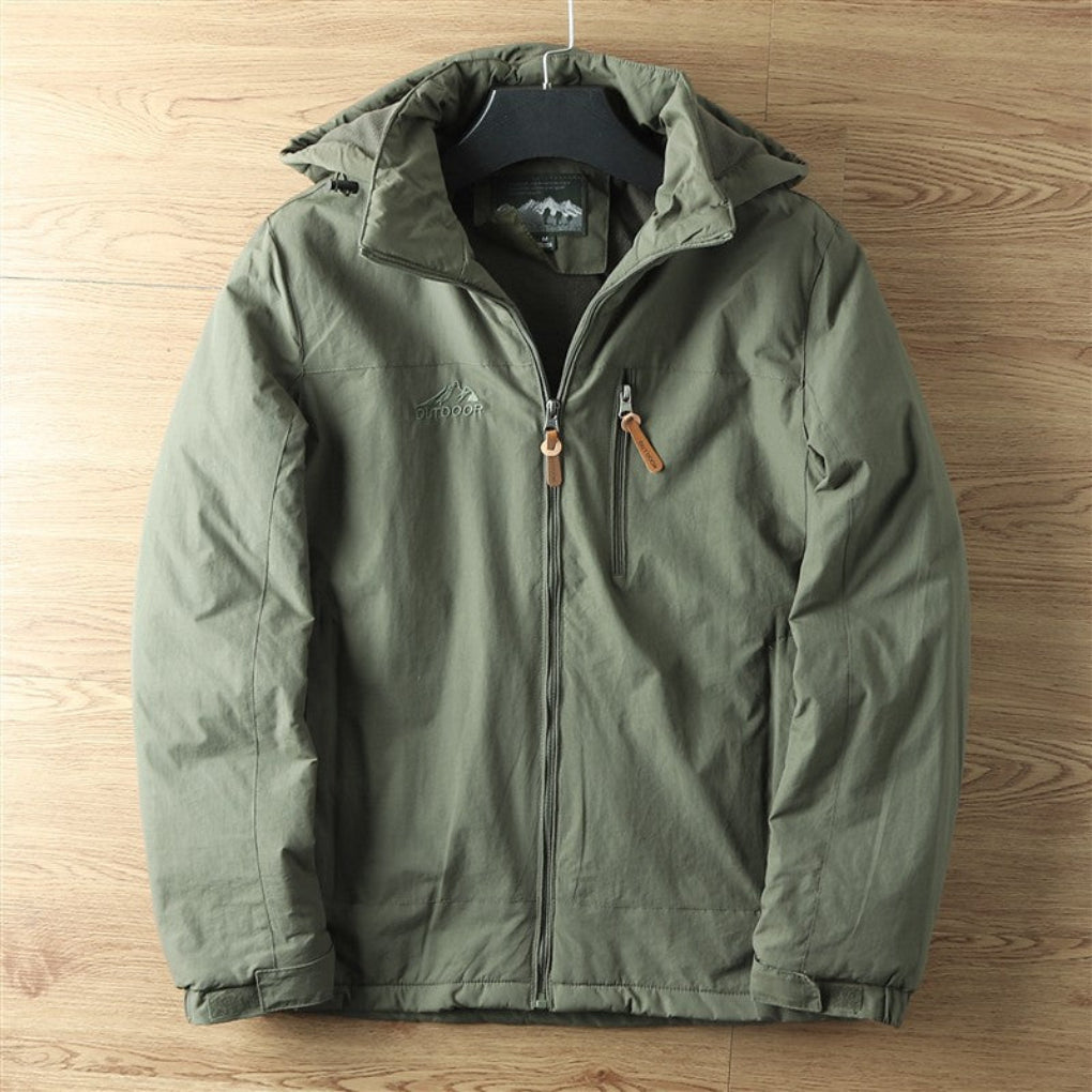 Waterproof Windbreaker Jacket for Men with Hood