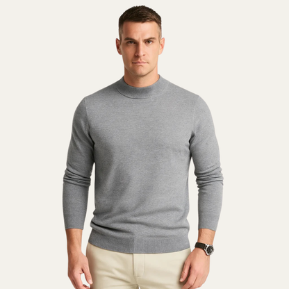 Classic Simple Knit Crew Neck Men's Sweater