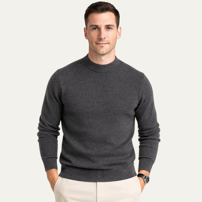 Classic Simple Knit Crew Neck Men's Sweater