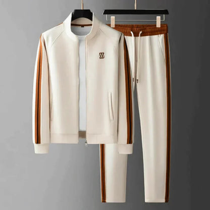 Relaxed Fit Men's Athletic Tracksuit Set