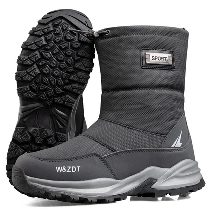 Warm Waterproof Men's Insulated Hiking Boots