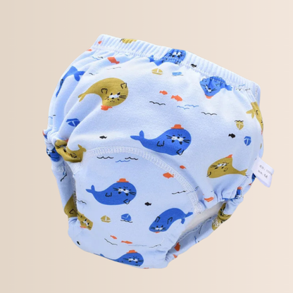 Eco-Friendly 6-Layer Baby Potty Training Pants