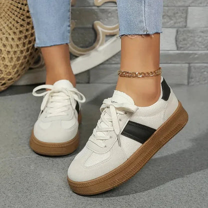 Lightweight Women's Trainers - Airy Mesh Sneakers
