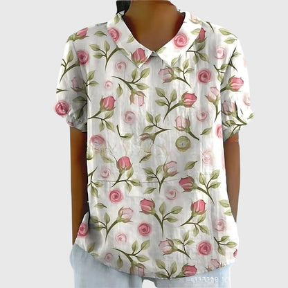 Elegant Floral Blouse for Women