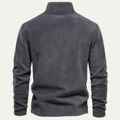 Men's Classic Slim Fit Quarter Zip Jumper Sweater