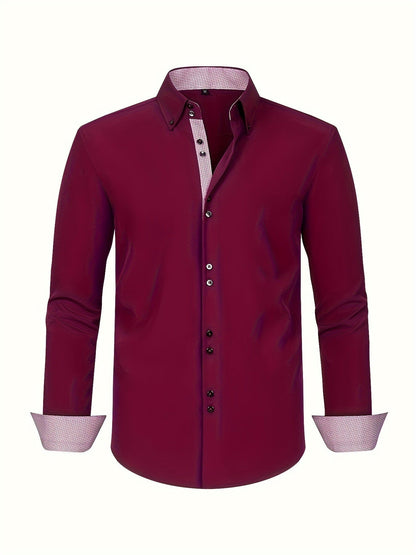 Classic Fit Men's Casual Button Down Shirt