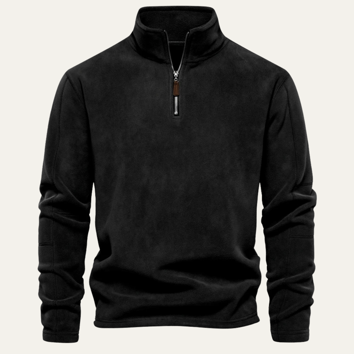 Men's Classic Slim Fit Quarter Zip Jumper Sweater