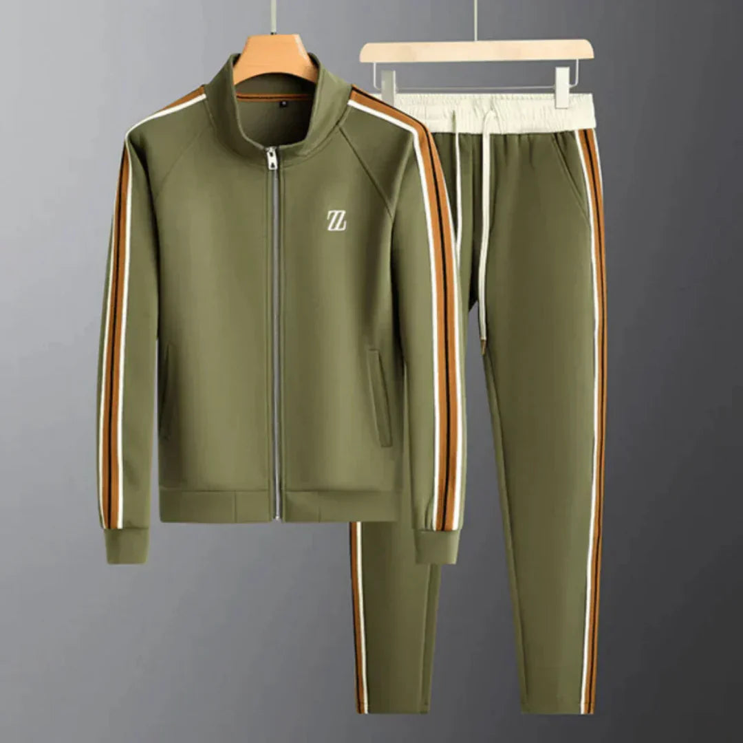 Relaxed Fit Men's Sport Tracksuit Set - Olytrend