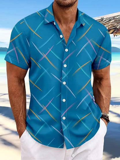 Classic Fit Short Sleeve Casual Shirt