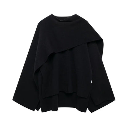 Classic Wool Cape Coat