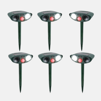 Outdoor Solar Chipmunk Deterrent Device