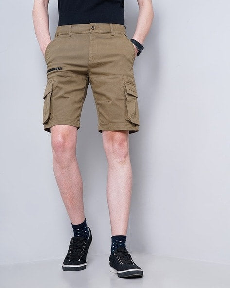 Comfortable Hiking Cargo Shorts with Zip Pockets