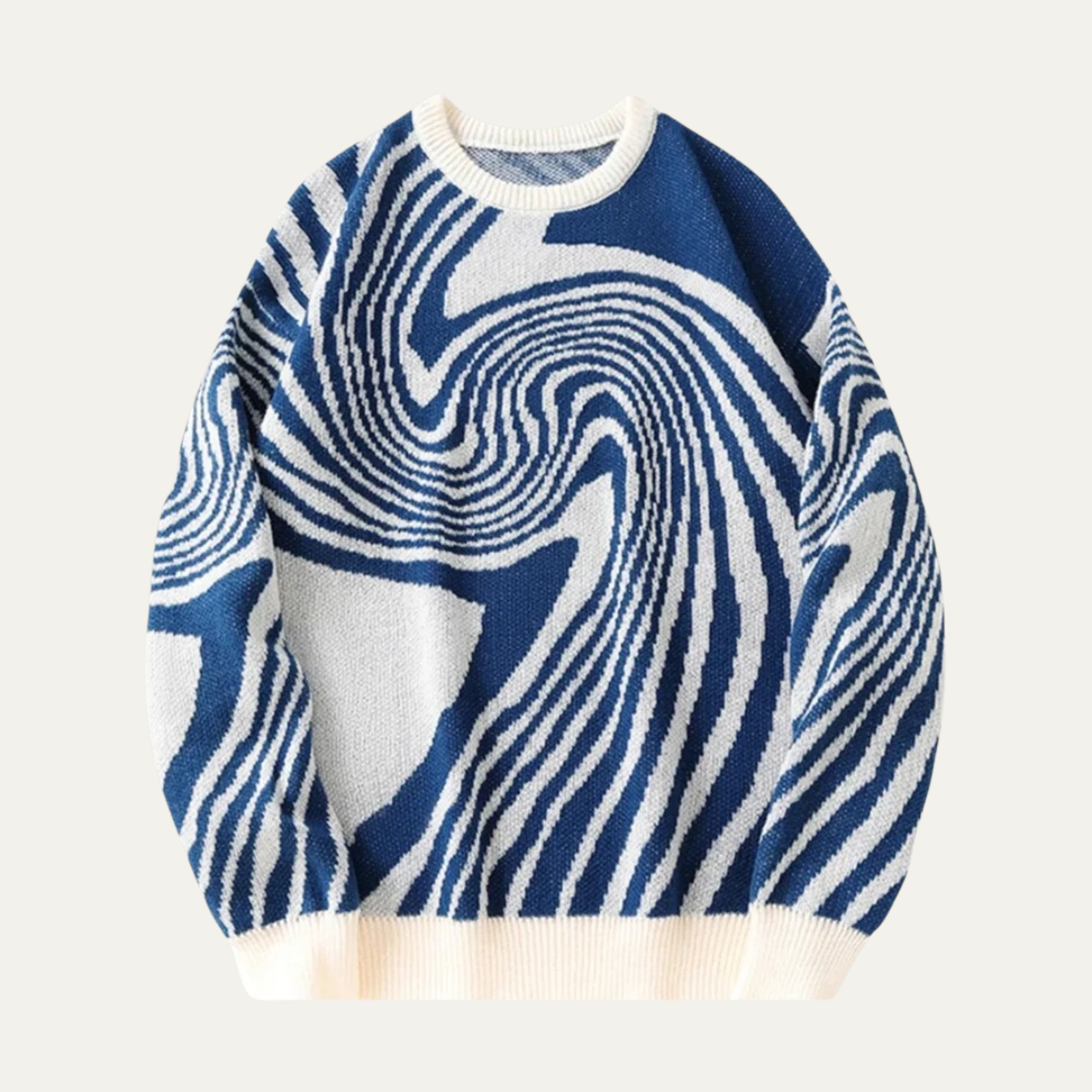 Luxury Men's Merino Wool Crew Neck Sweater - Nocini