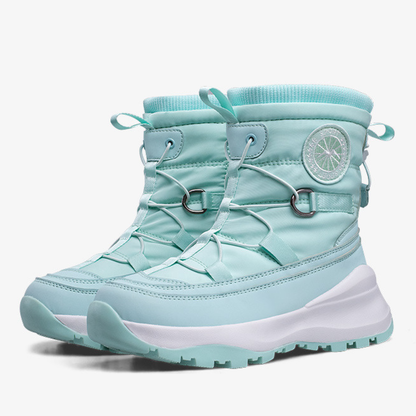 Warm Insulated Waterproof High Top Snow Boots for Men