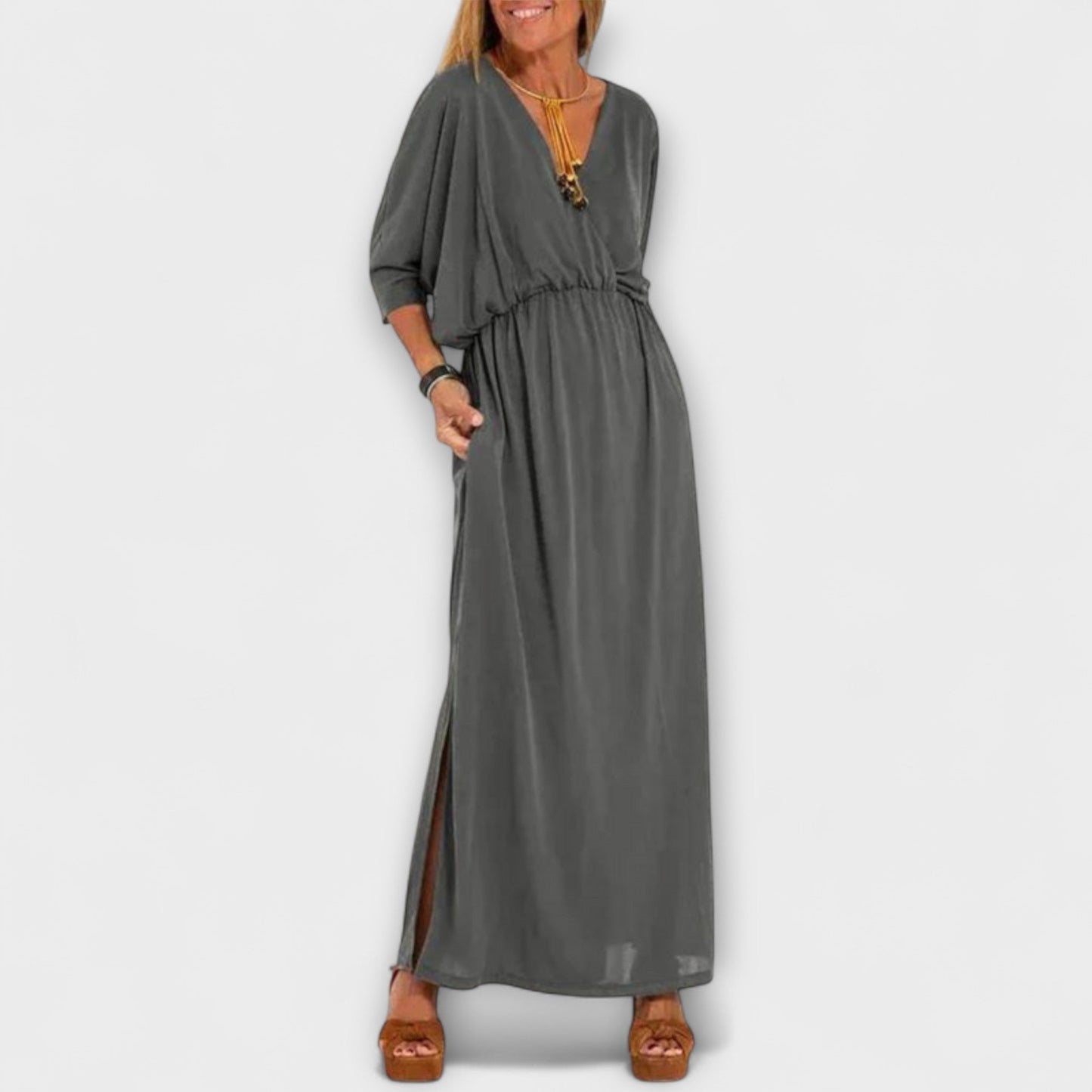 Classic Long Dress for Easy Elegance