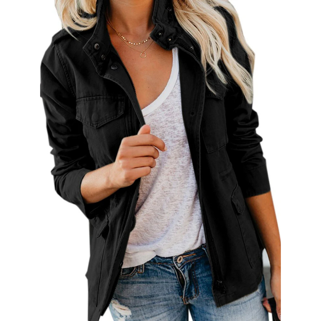 Comfy Women's Everyday Zip Jacket - Olytrend