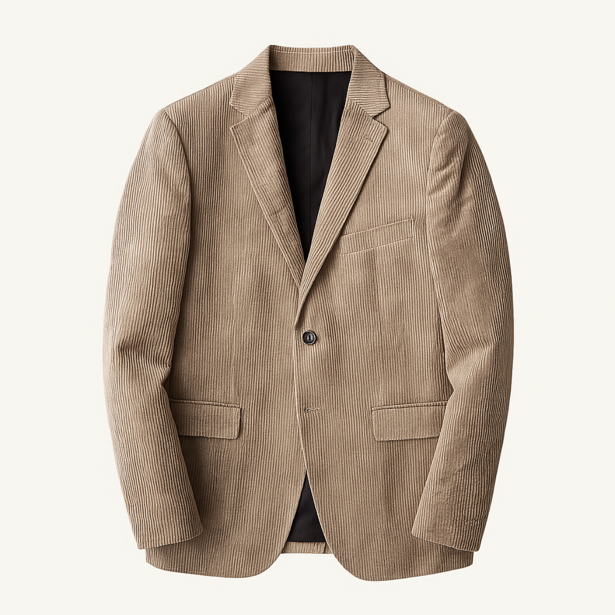 Men's Slim Fit Corduroy Casual Blazer Jacket - Nocini