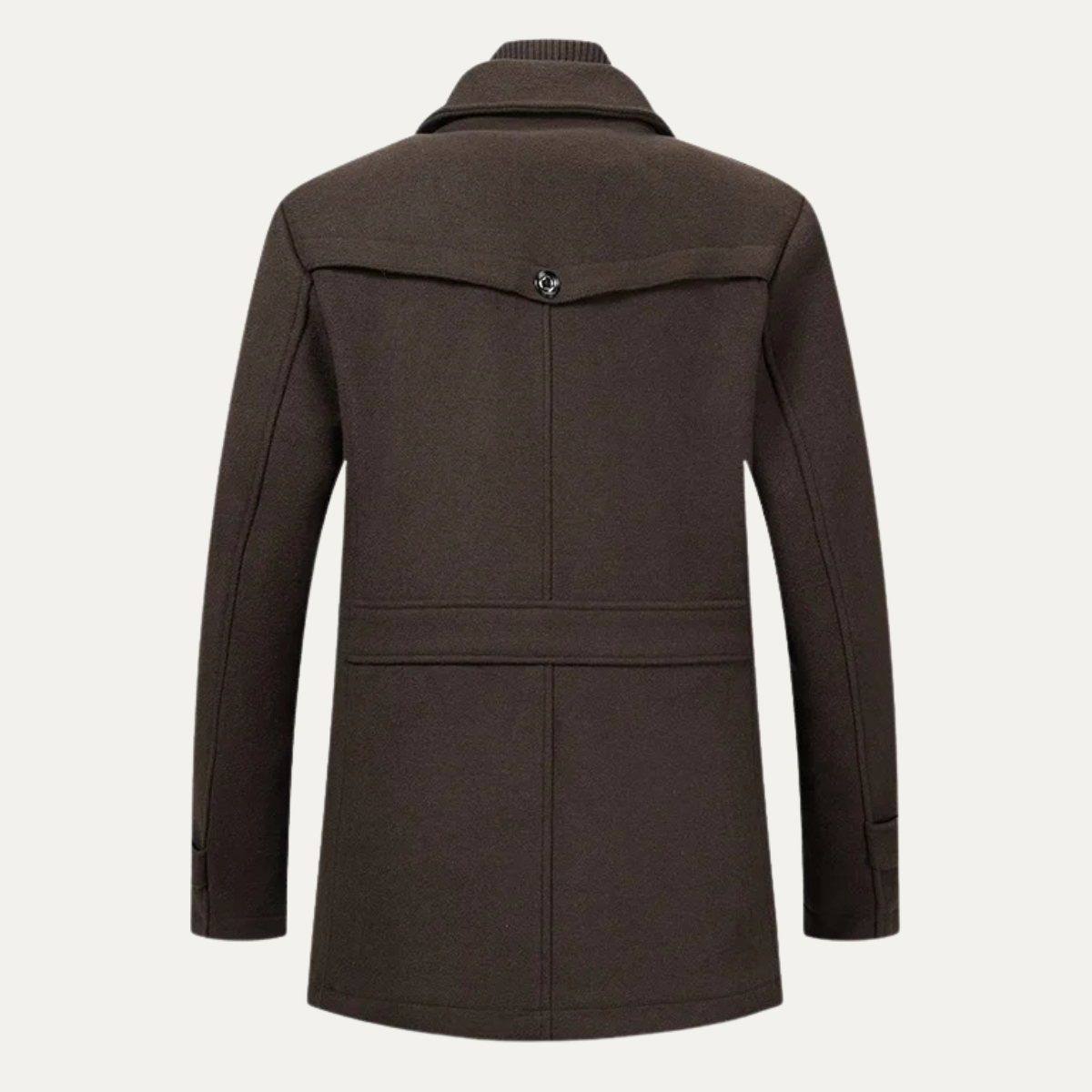 Classic Men's Waterproof Wool Trench Coat