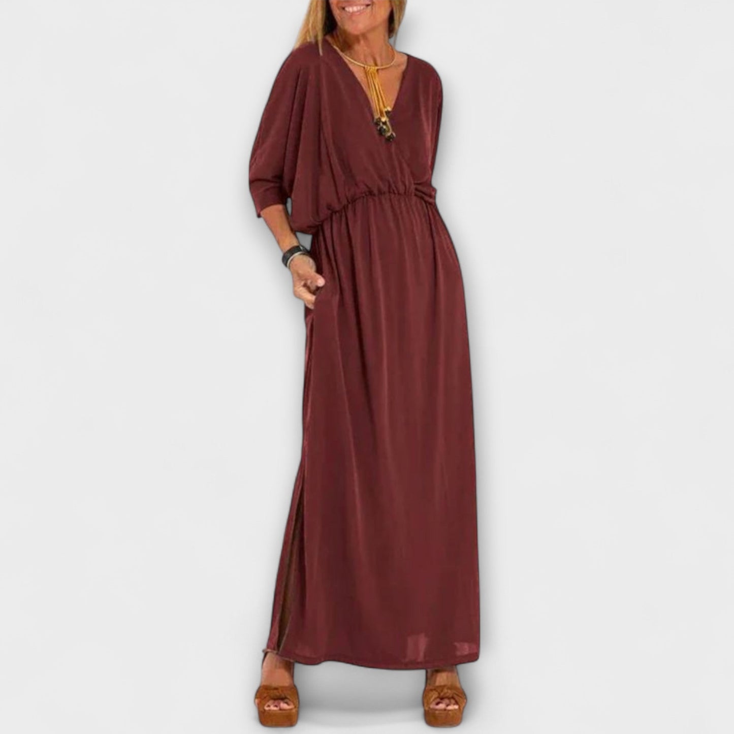 Classic Long Dress for Easy Elegance