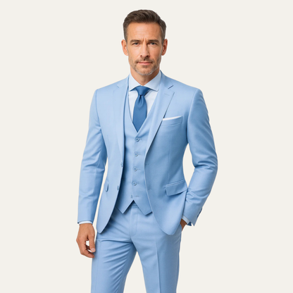 Classic Mens 3 Piece Suit - Jacket, Vest & Pants