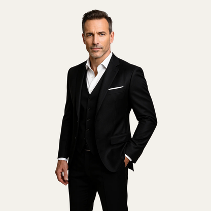 Classic Mens 3 Piece Suit - Jacket, Vest & Pants