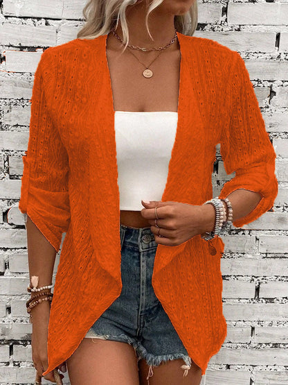 Cozy Open Front Oversized Women's Cardigan Sweater