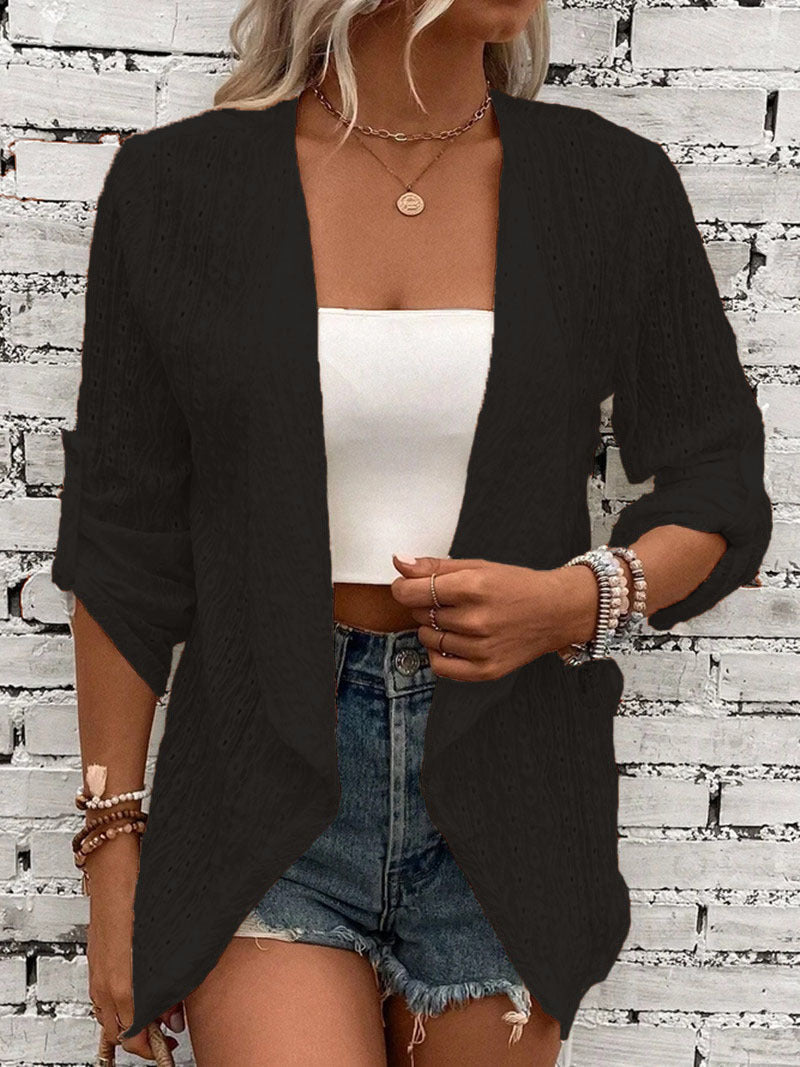 Soft Open Front Oversized Knit Cardigan