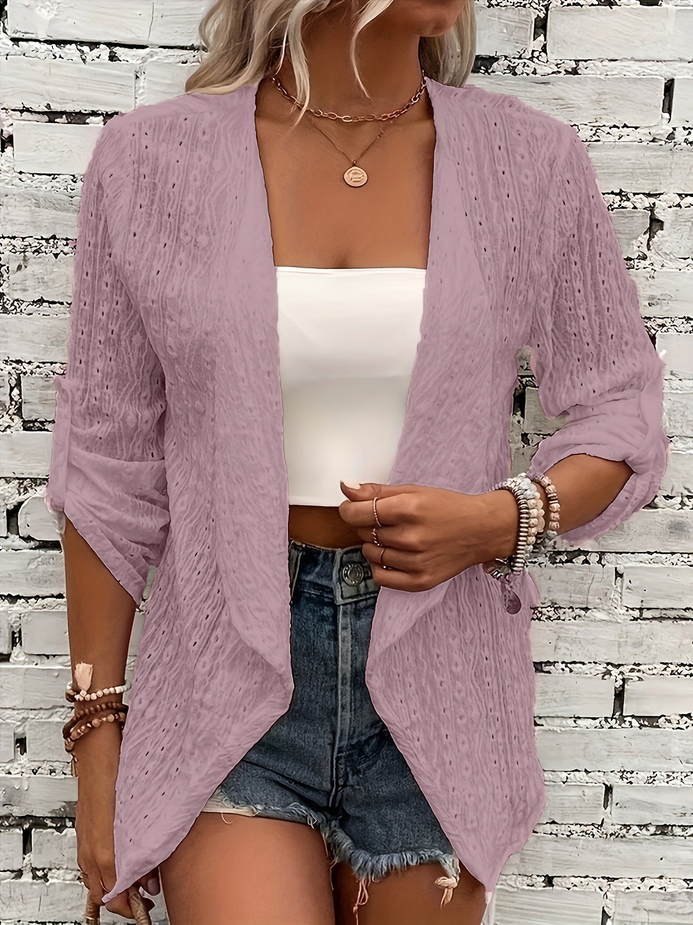 Soft Open Front Oversized Knit Cardigan