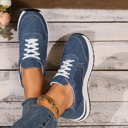 Comfortable Orthopedic Lace Up Sneakers for Daily Wear