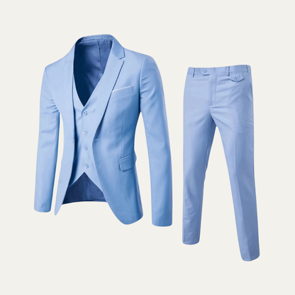 Classic Mens 3 Piece Suit - Jacket, Vest & Pants