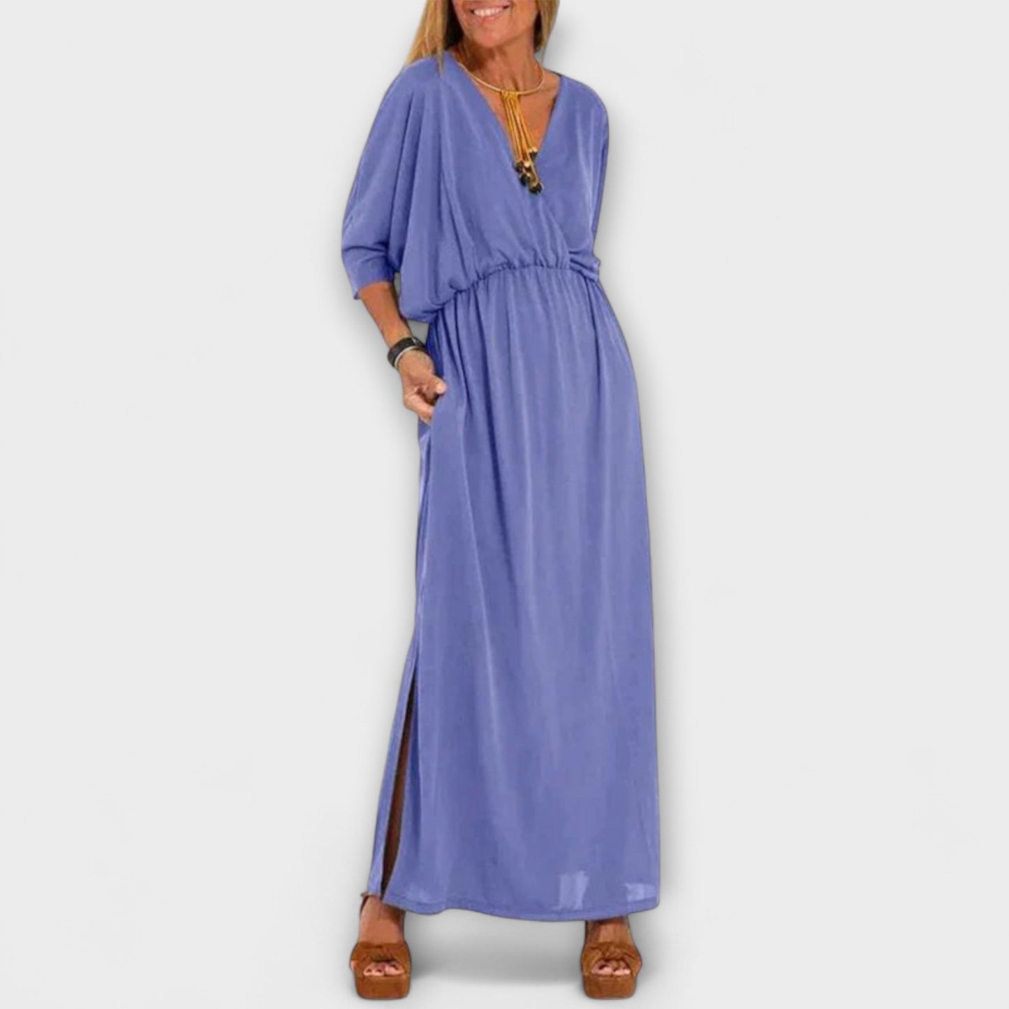 Classic Long Dress for Easy Elegance