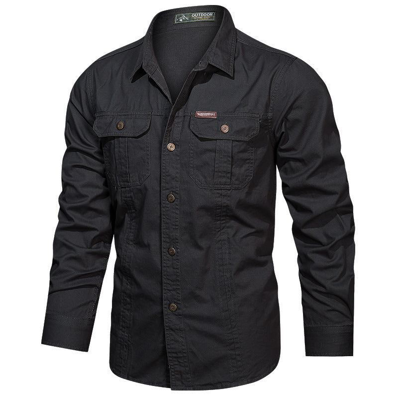 Relaxed Fit Army Style Shirt - Nocini