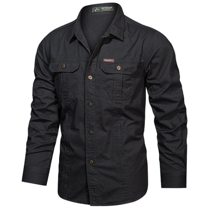 Relaxed Fit Army Style Shirt - Nocini