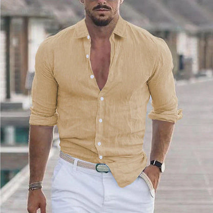 Casual Men's Relaxed Fit Shirt