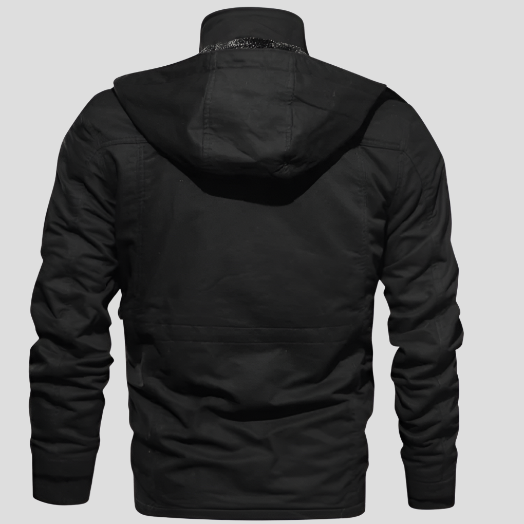 Durable Men's Coat Waterproof and Insulated