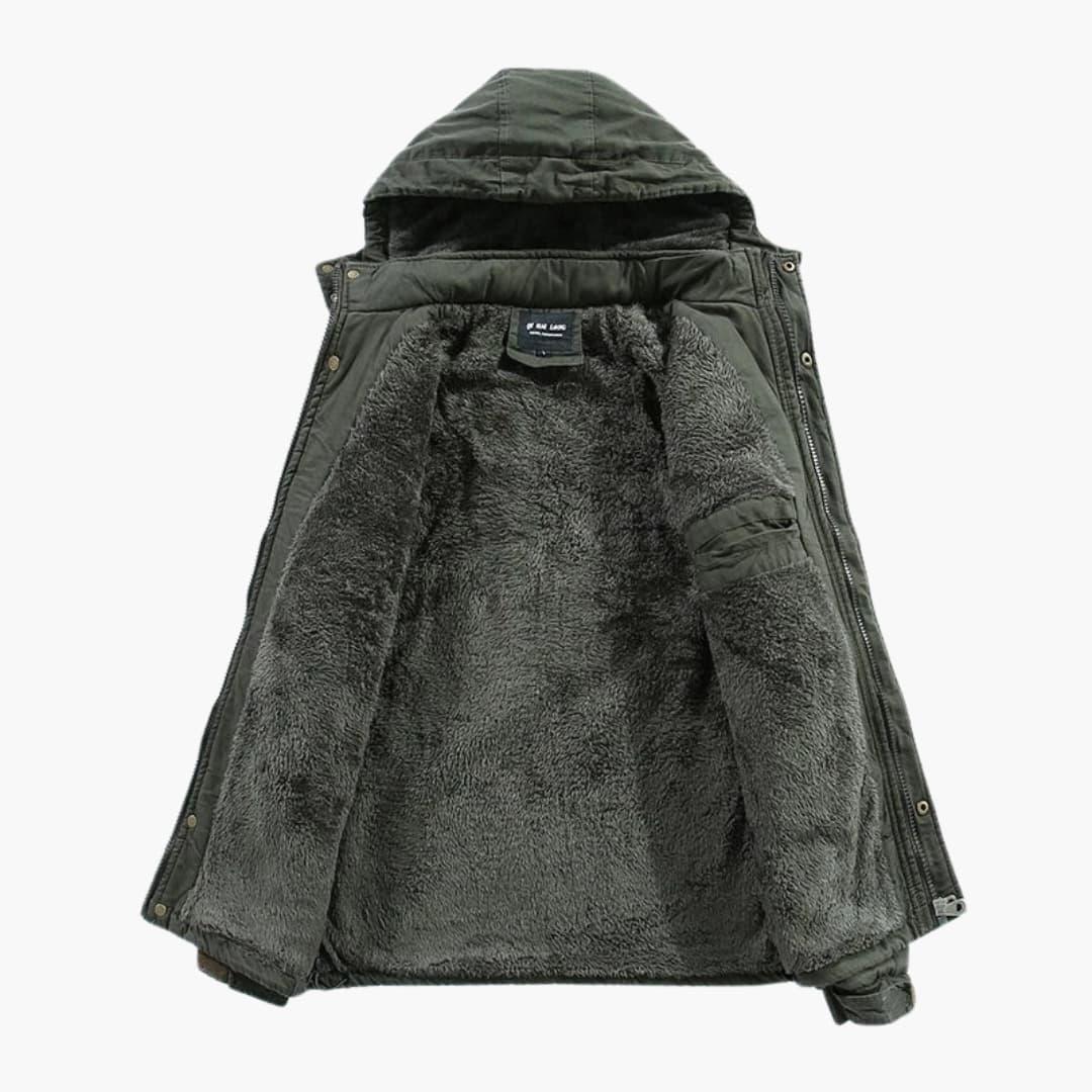 Soft Mens Fleece Coat - Warm and Lightweight