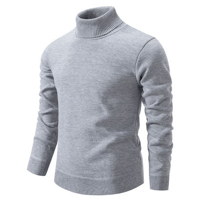 Traditional Men's Ribbed Crew Neck Sweater