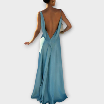 Luxurious Satin Evening Gown for Women