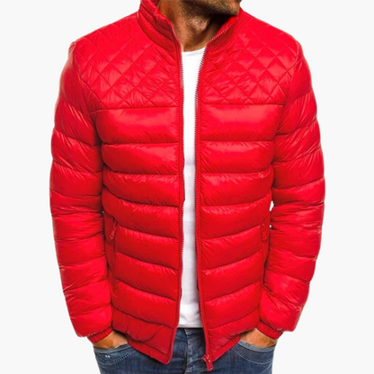 Warm Insulated Mens Zip Up Jacket