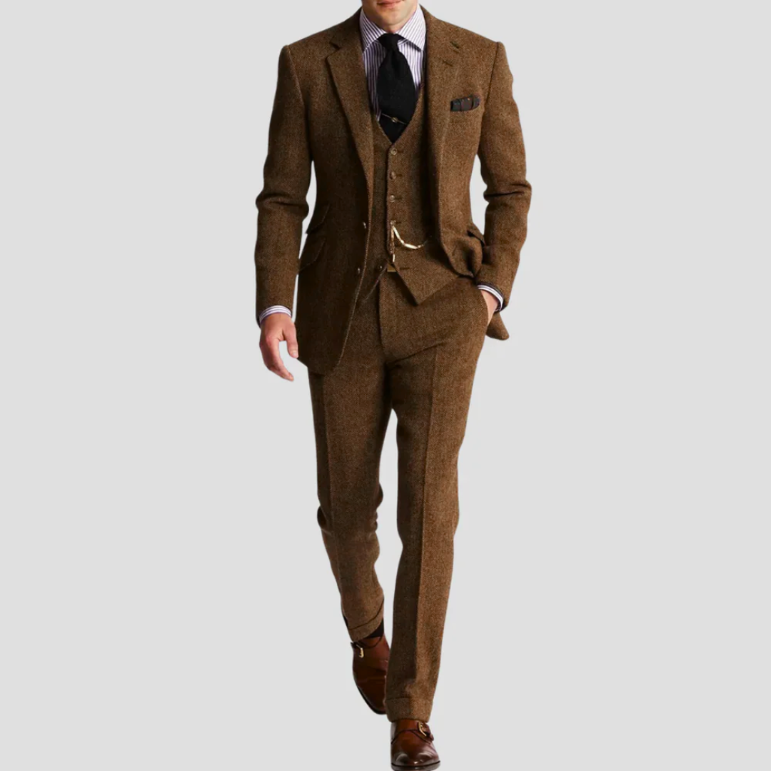 Classic Mens 3 Piece Formal Suit